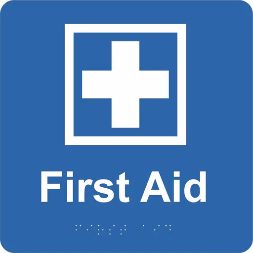 Braille Sign - First Aid