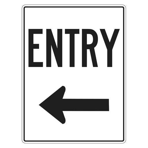 Car Park Sign - Entry