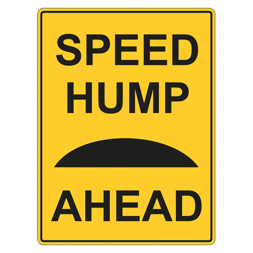 Car Park Sign - Speed Hump Ahead