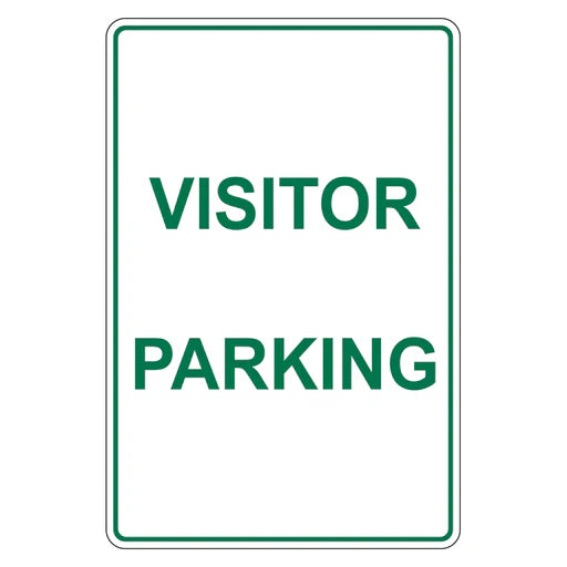 Car Park Sign - Visitor Parking