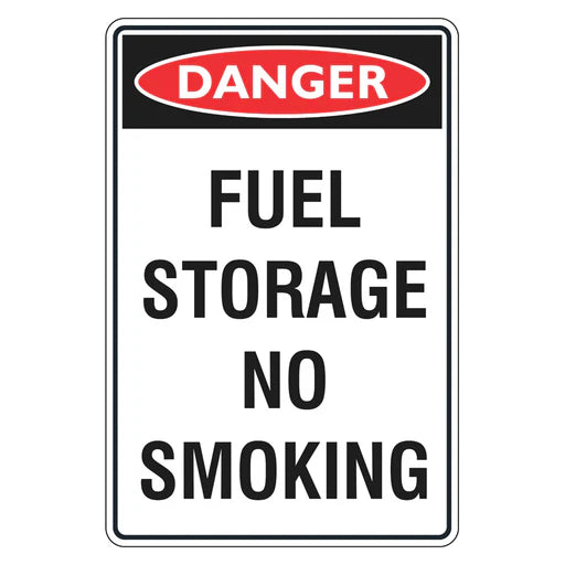 Danger Sign – No Smoking - Premium Nameplates
