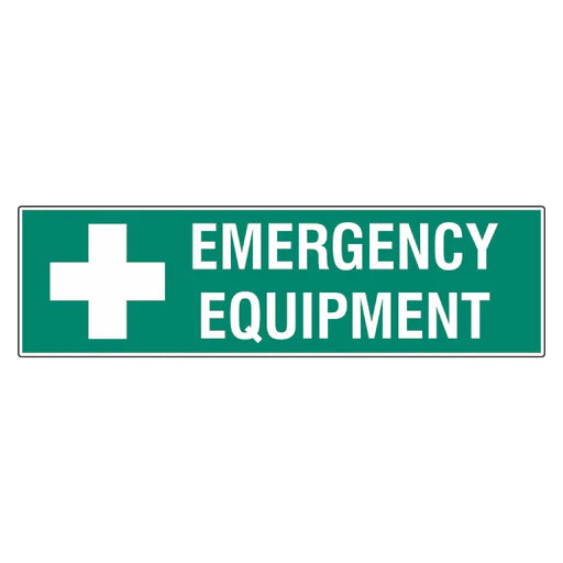 Emergency Sign - Emergency Equipment - Premium Nameplates