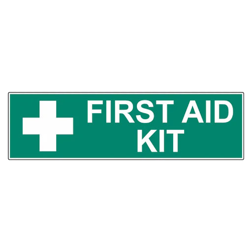 Emergency Sign - First Aid Kit - Premium Nameplates