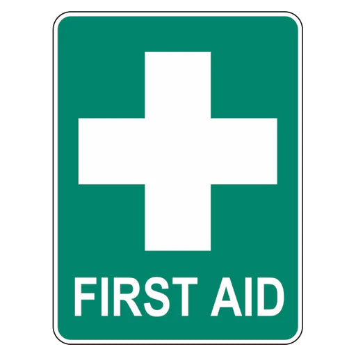 Emergency Sign - First Aid - Premium Nameplates