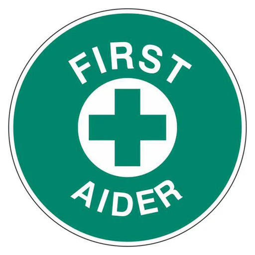 Emergency Sign - First Aider Disc - Premium Nameplates