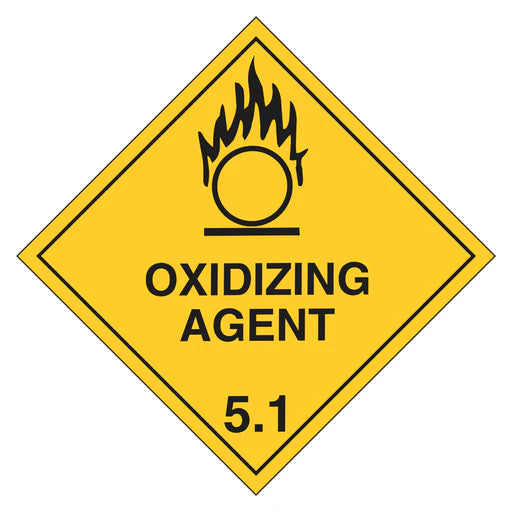 Hazchem Sign - 5.1 Oxidizing Agent