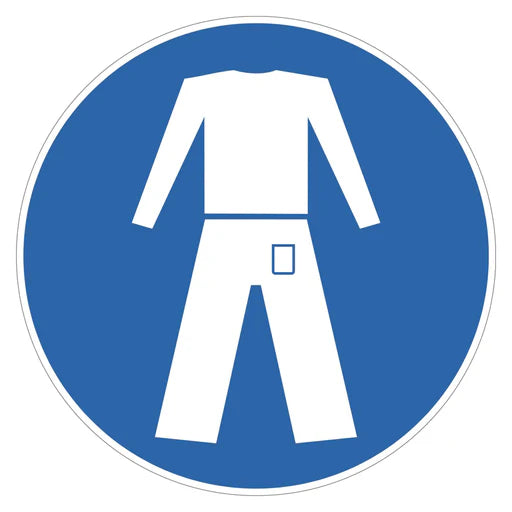 Mandatory Sign - Shirt And Long Pants