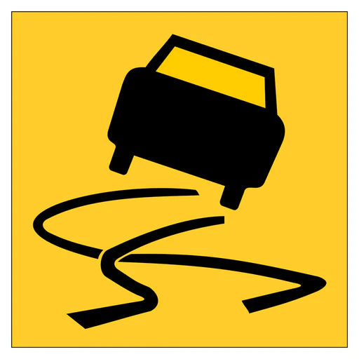 Multi Message Frame Sign - Slippery When Wet