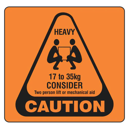 Packaging Labels - 17 - 35 KG Heavy