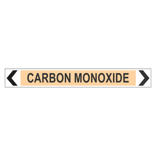 Pipe Marker - Carbon Monoxide