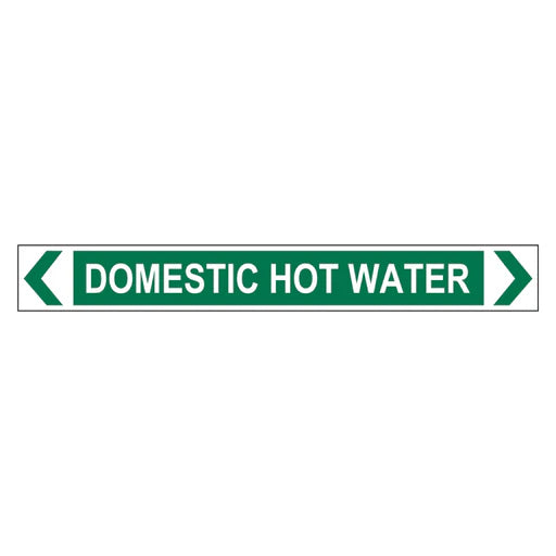 Pipe Marker - Domestic Hot Water
