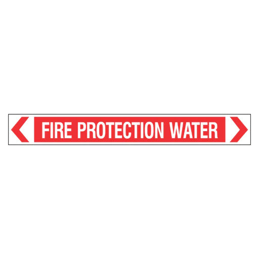 Pipe Marker - Fire Protection Water