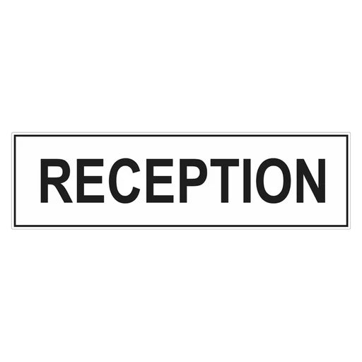 Reception Sign