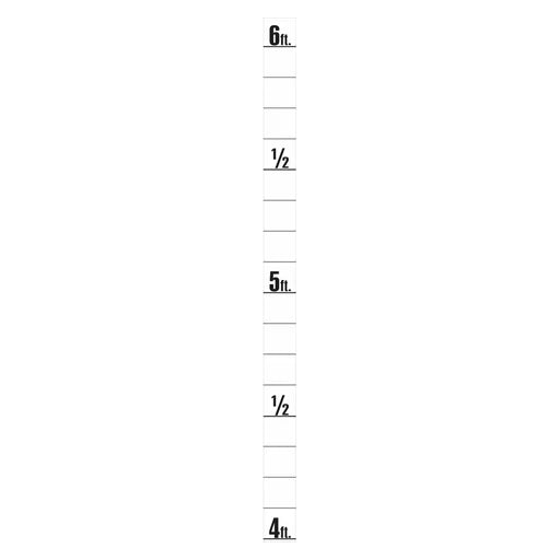 Security Height Indicator Strip - Black