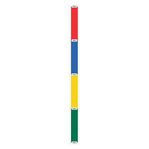 Security Height Indicator Strip - Colour