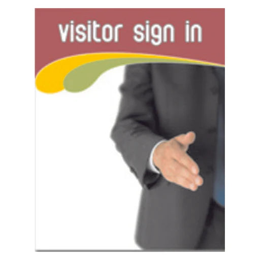 Visitor Sign In Book