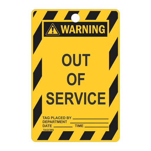 Warning Tags - Out Of Service