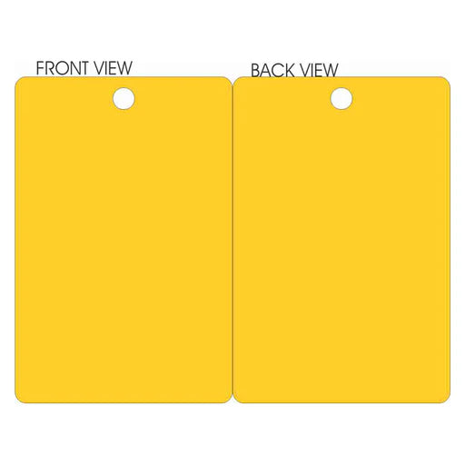 Yellow Tags - Blank