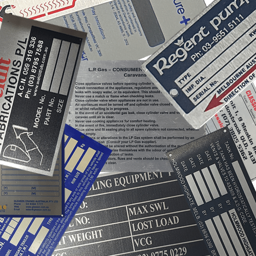 Aluminium Nameplates