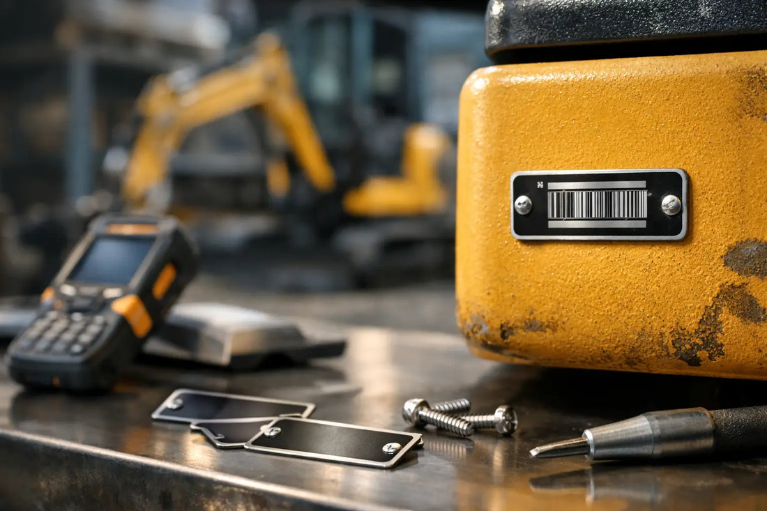 Asset Tracking Plates for Equipment That Last