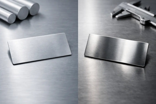 Aluminium vs Stainless Nameplates