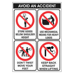 Avoid An Accident Poster