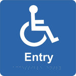 Braille Sign - Disabled Entry
