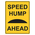 Car Park Sign - Speed Hump Ahead