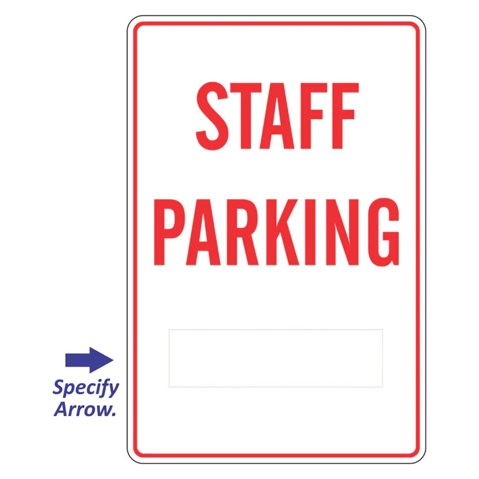 Car Park Sign - Staff Parking