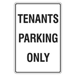 Car Park Sign - Tenants Parking Only