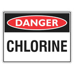 Danger Sign – Chlorine - Premium Nameplates