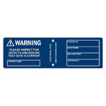 Electrical Test Tags - Blue