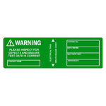 Electrical Test Tags - Green