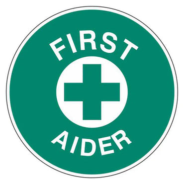 Emergency Sign - First Aider Disc - Premium Nameplates