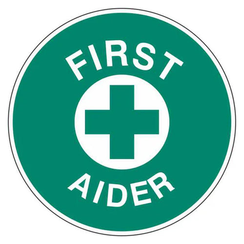Emergency Sign - First Aider Disc - Premium Nameplates