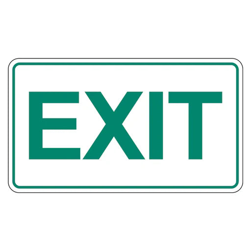 Exit Sign (Queensland Only) – Premium Nameplates