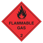 Hazchem Sign - 2 Flammable Gas