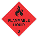Hazchem Sign - 3 Flammable Liquid