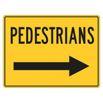 Pedestrian Sign