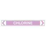 Pipe Marker - Chlorine