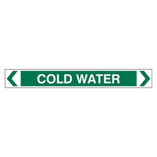 Pipe Marker - Cold Water