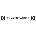 Pipe Marker - Communications
