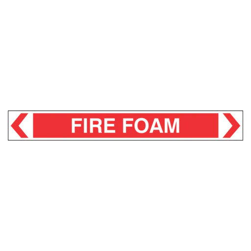 Pipe Marker - Fire Foam