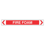 Pipe Marker - Fire Foam