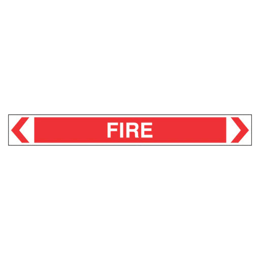 Pipe Marker - Fire