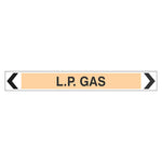 Pipe Marker - L.P. Gas