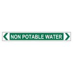 Pipe Marker - Non Potable Water