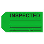 Quality Control Tags - Inspected