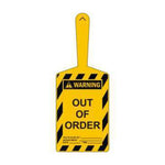 Self Locking Tag - Out of Order