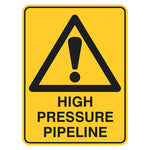 Warning Sign - High Pressure Pipeline